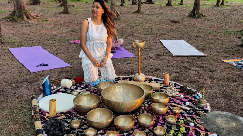 Tibetan singing bowls